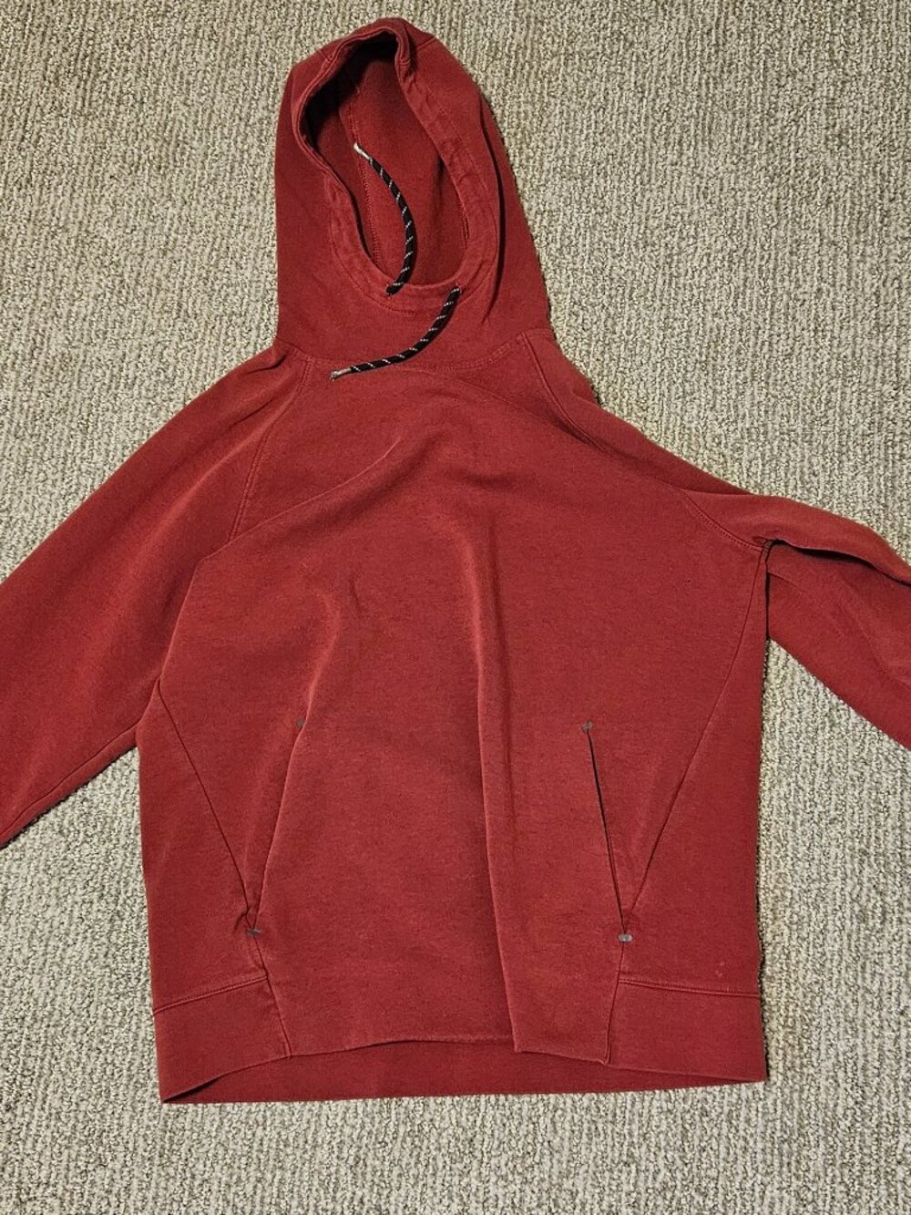 Red hoodie